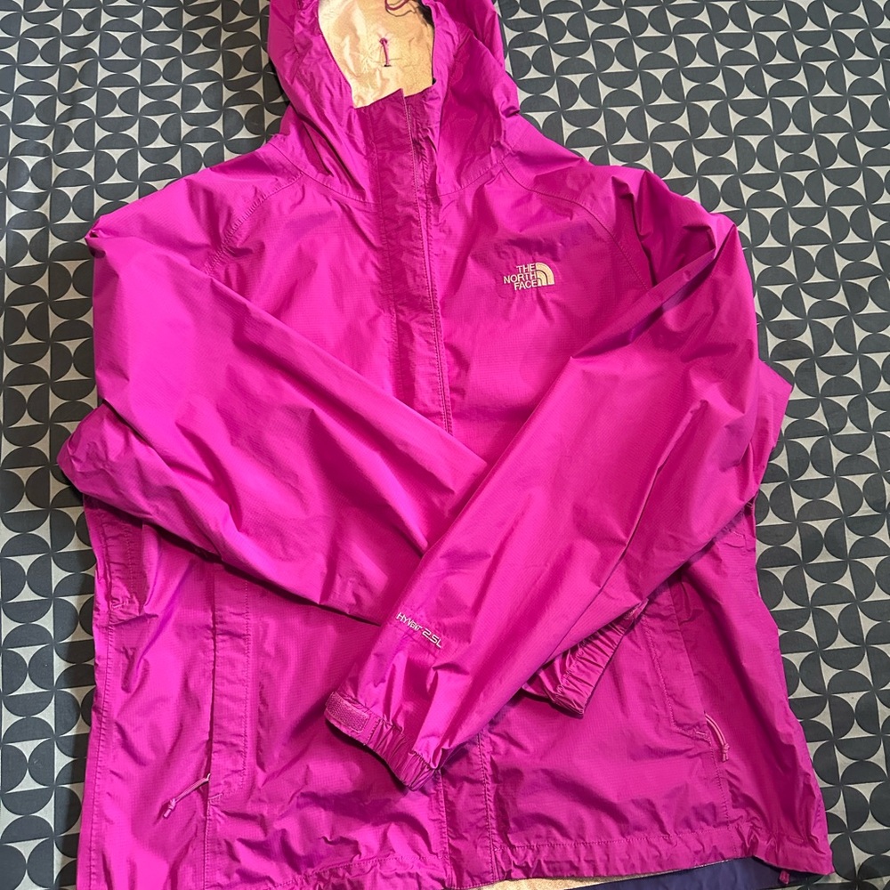 The North Face Fuchsia HyVent Jacket